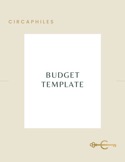 Budget Template