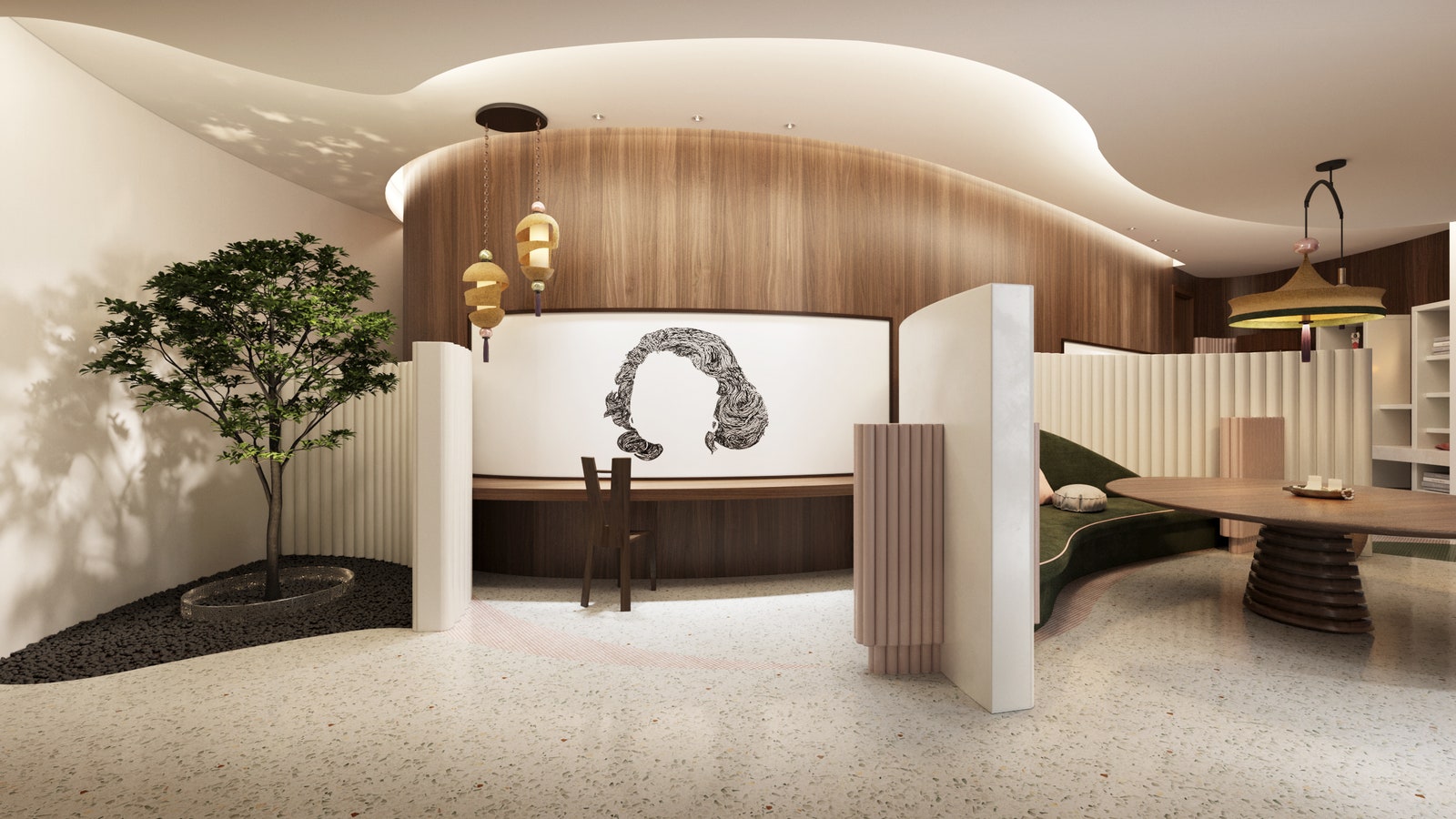 The Artist Studios & Garden by Linda Allen of Linda Allen Designs